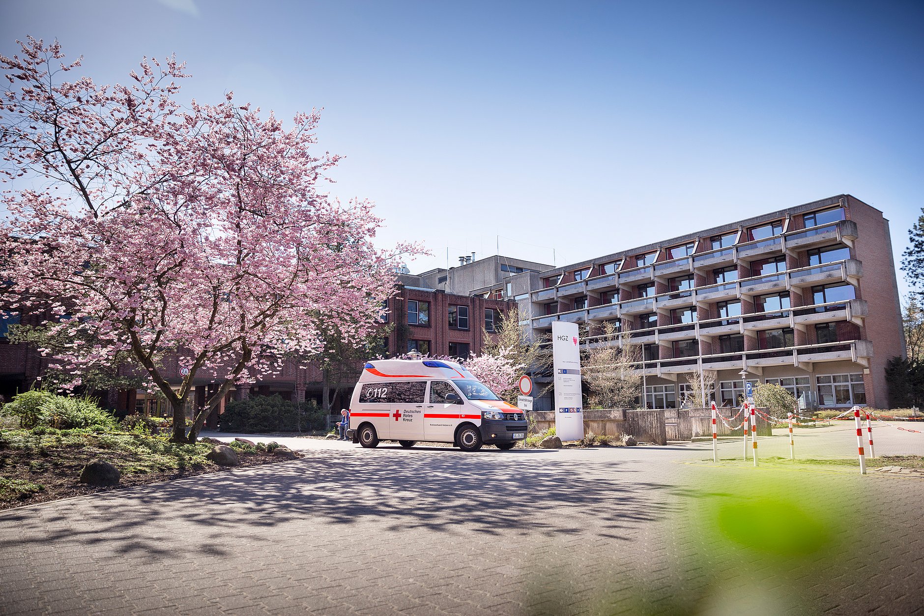 HGZ | Einfahrt zum HGZ Dies ist die Einfahrt zum Herz- und Gefäßzentrum Bad Bevensen.