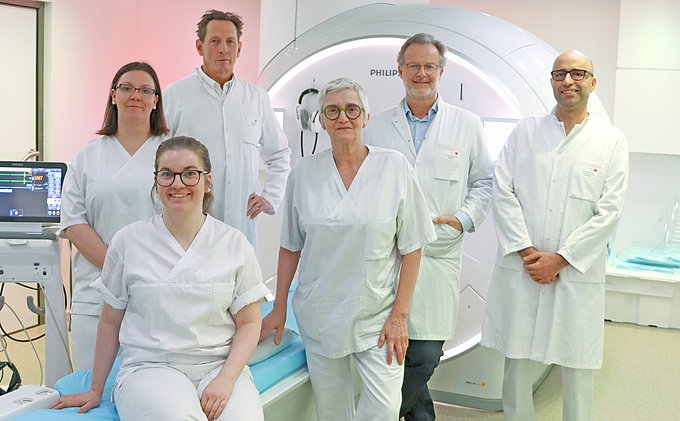 Das ist das Team des Kardio MRT des HGZs.