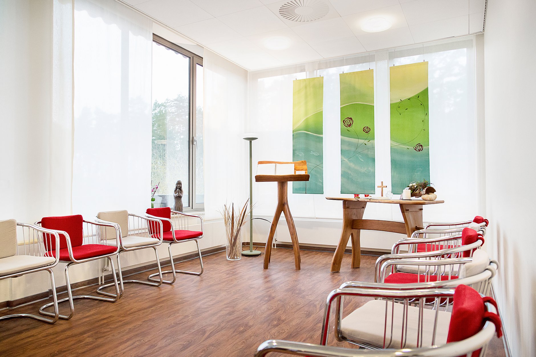 HGZ | Raum der Besinnung Dies ist der Raum der Besinnung im HGZ.