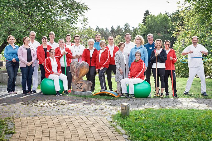 Dies ist das Team der Abteilung für Rehabilitation des HGZ Bad Bevensen.