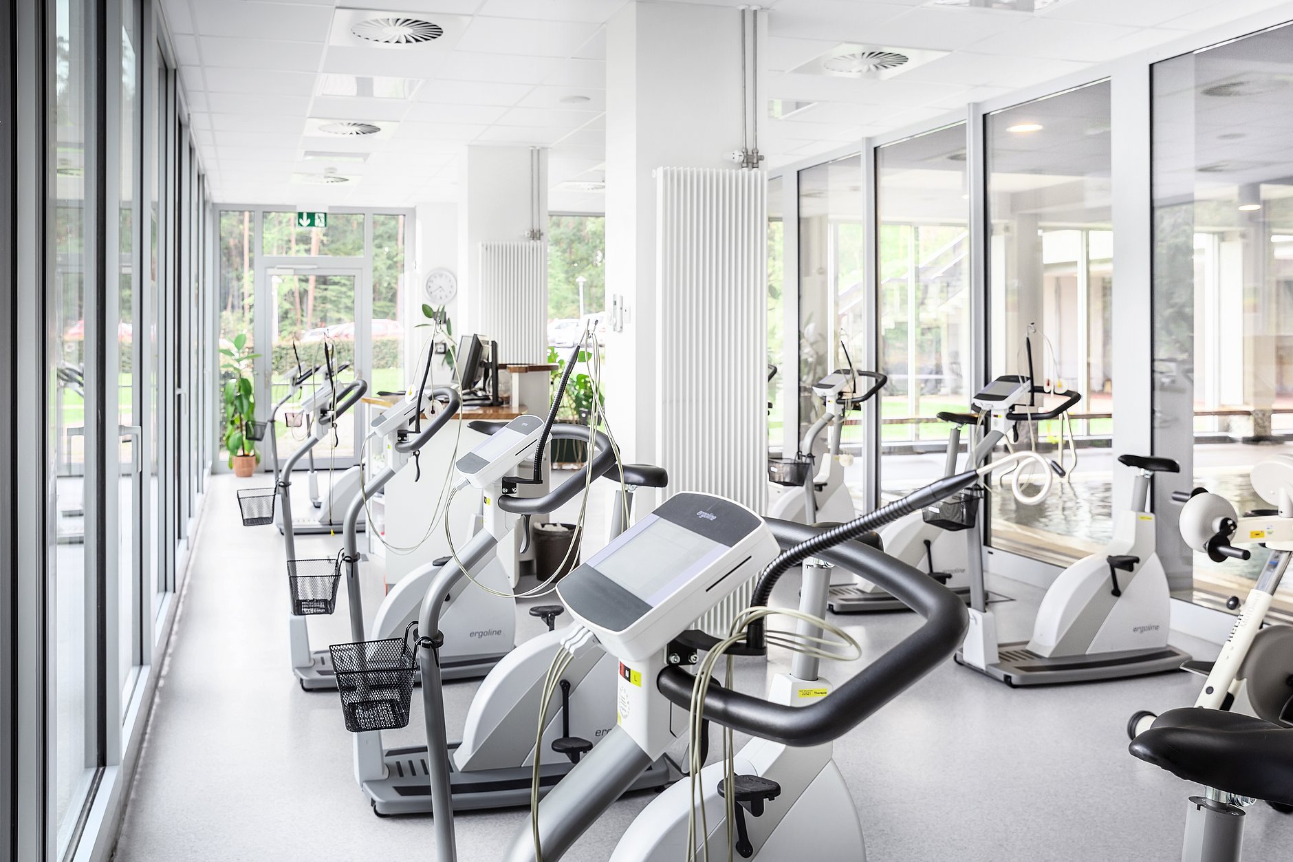 HGZ | Ergotherapie Dies sind die Geräte für das ergotherapeutische Training.