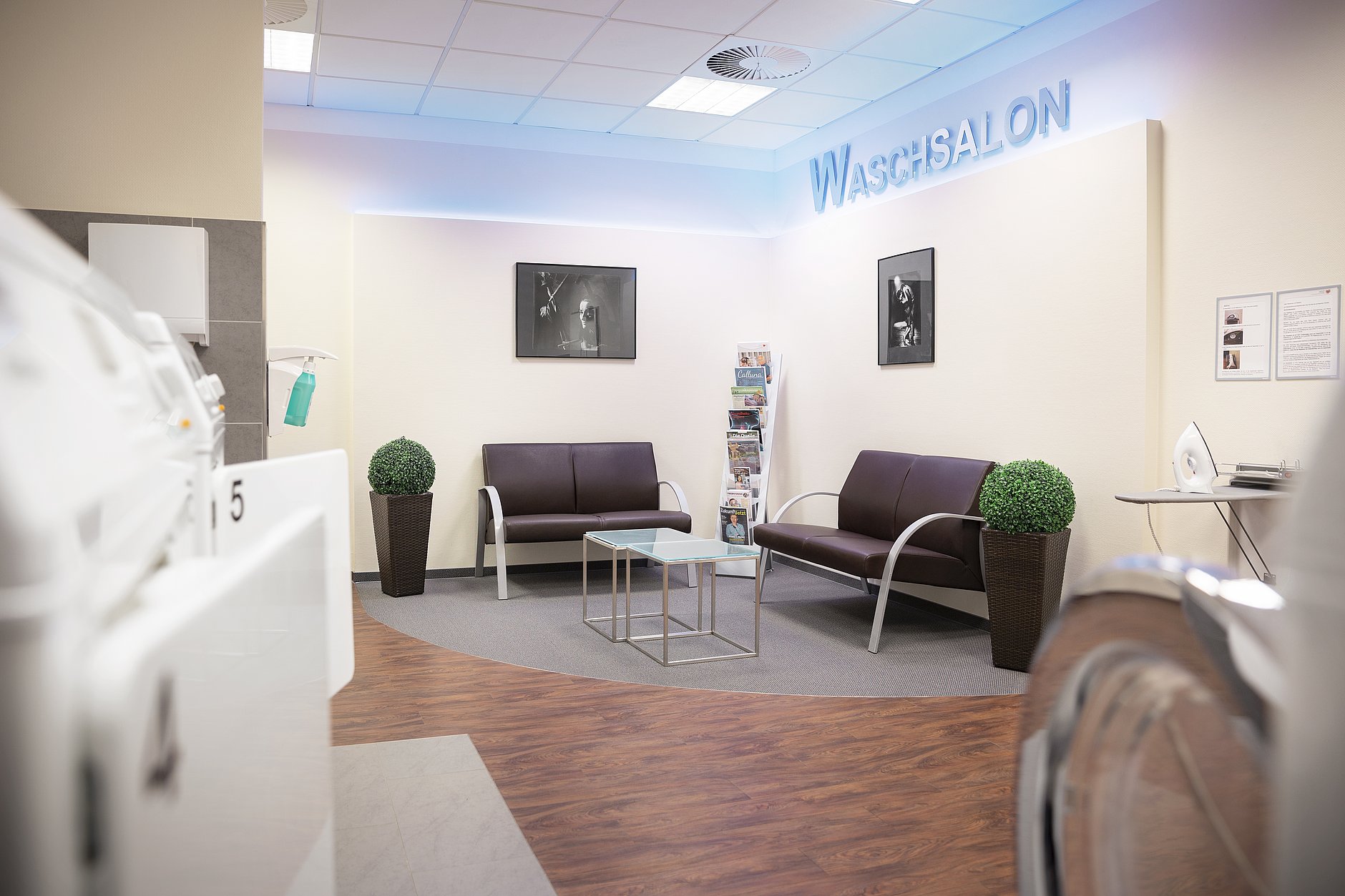 HGZ | Waschsalon Dies ist der Waschsalon im HGZ.